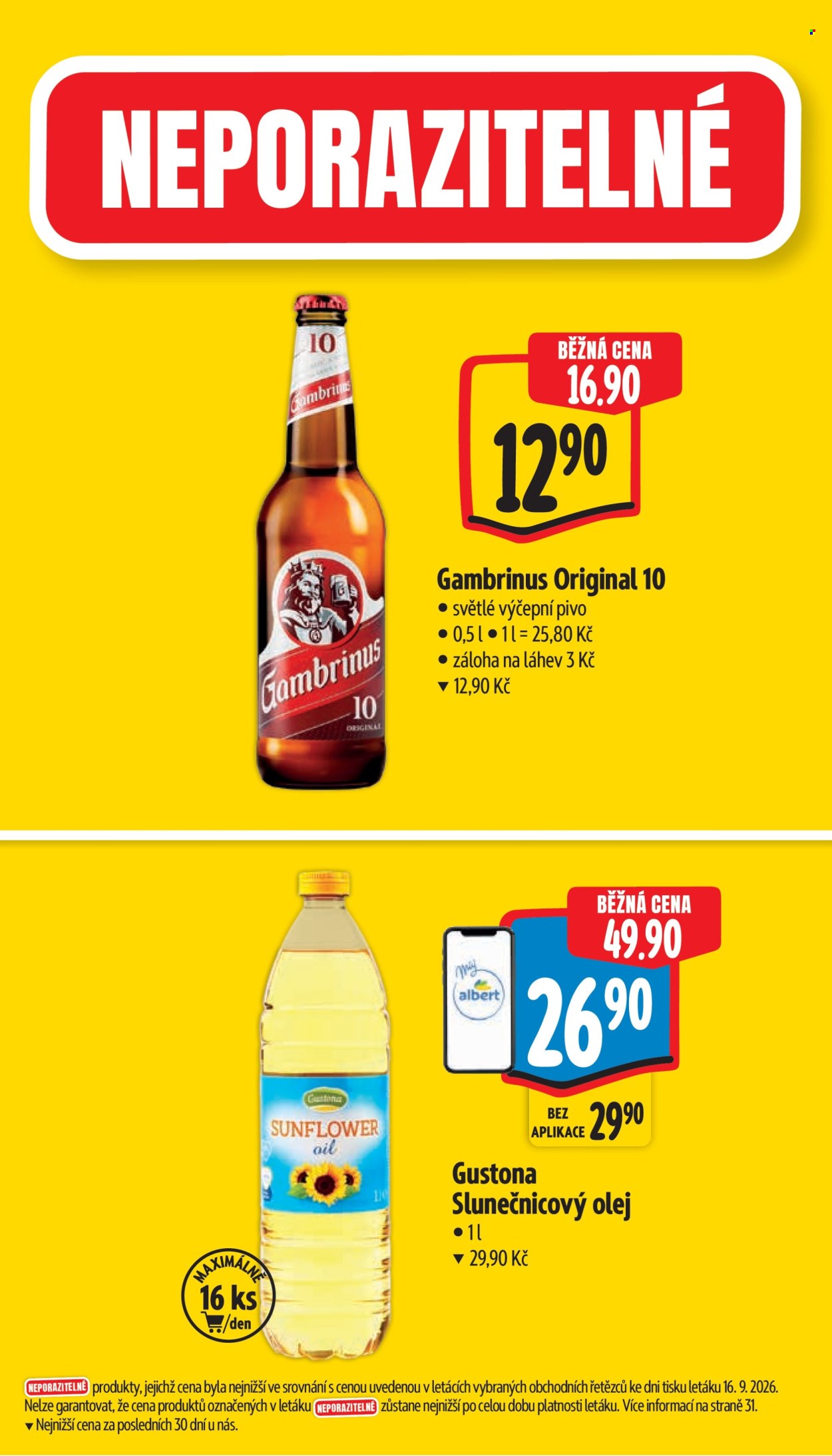Leták Albert Hypermarket - 23.9.2026 - 29.9.2026. Strana 4