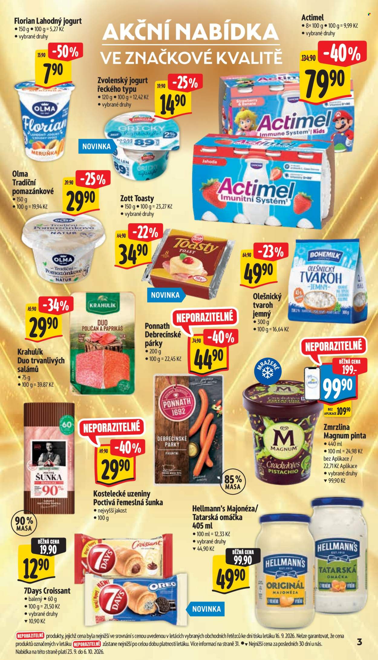 Leták Albert Hypermarket - 23.9.2026 - 29.9.2026. Strana 9