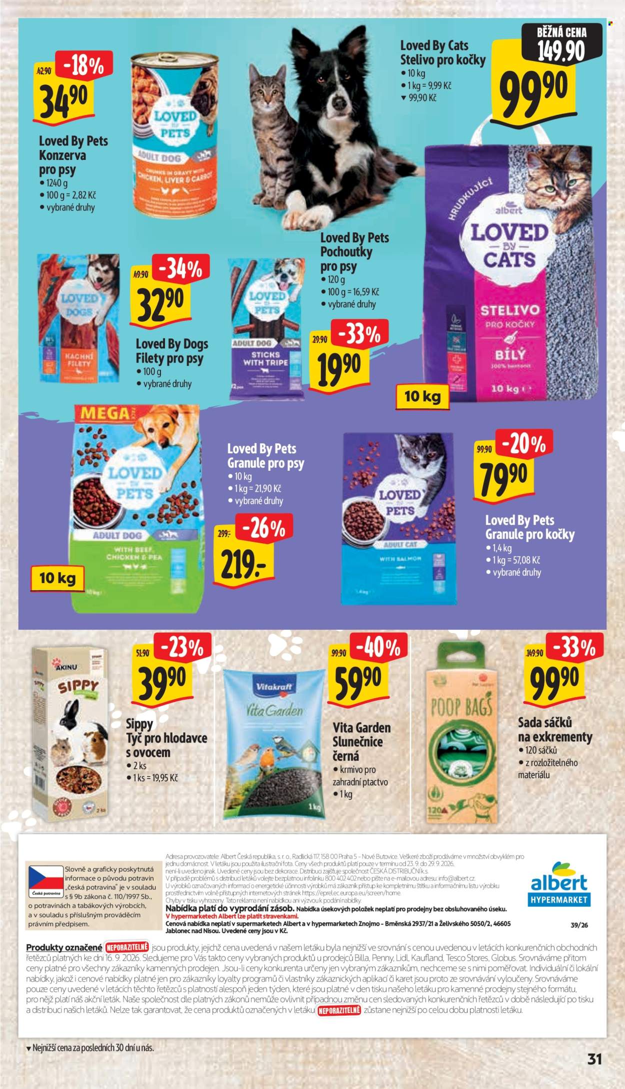Leták Albert Hypermarket - 23.9.2026 - 29.9.2026. Strana 41