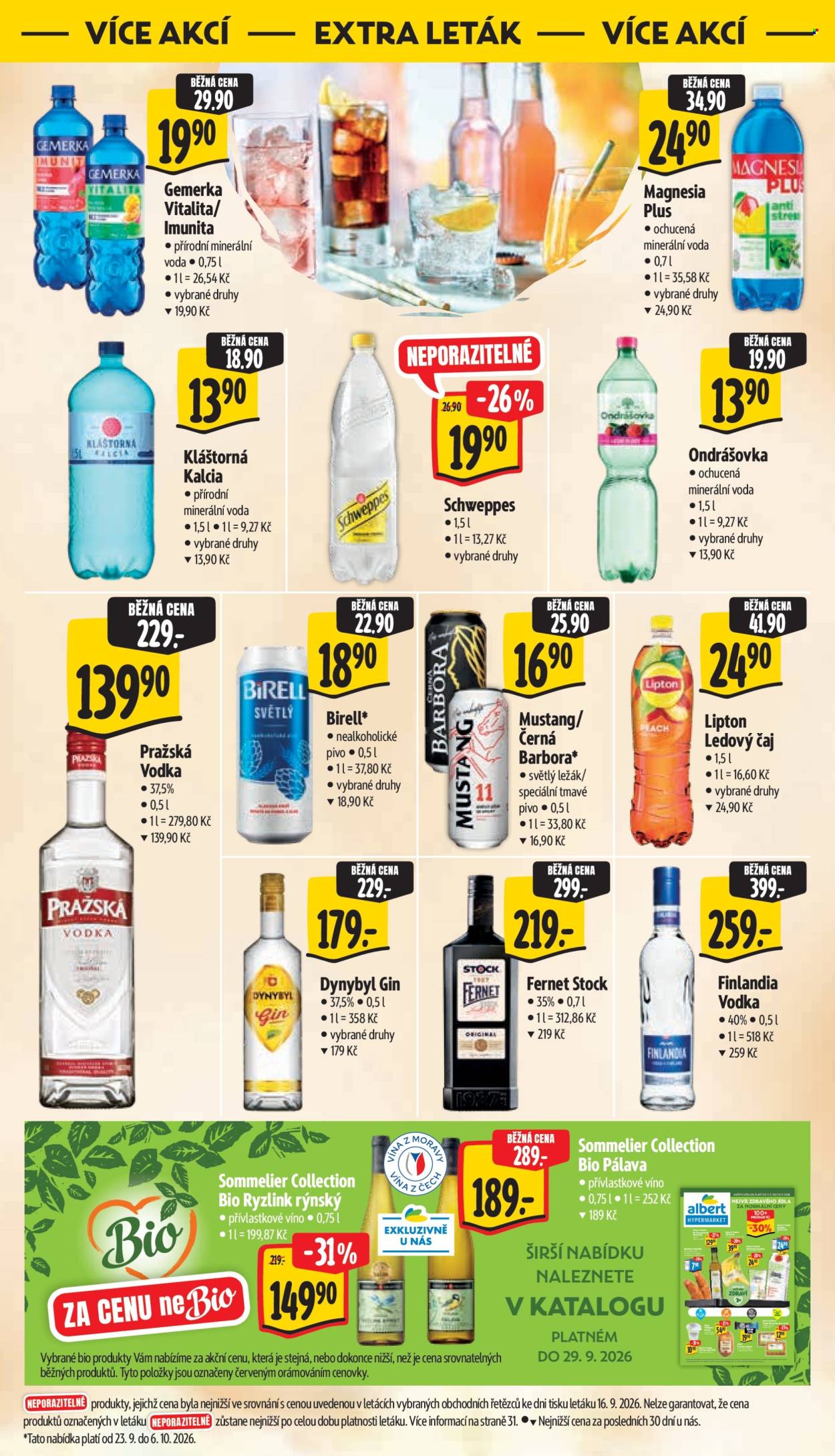 Leták Albert Hypermarket - 23.9.2026 - 29.9.2026. Strana 50