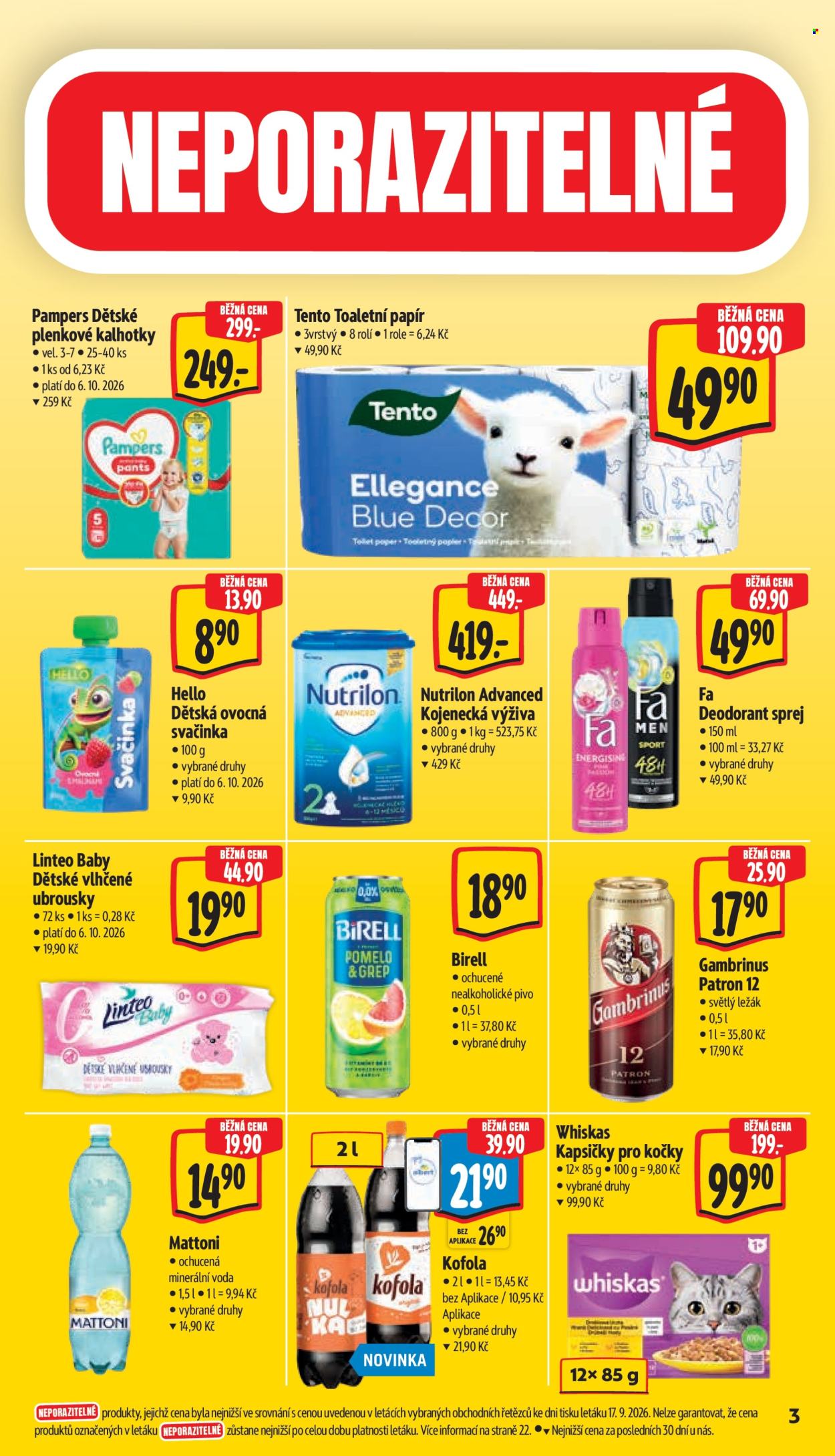 Leták Albert Supermarket - 23.9.2026 - 29.9.2026. Strana 7